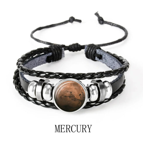 Solar System Planet Charm Bracelet - MiamiTeenyWeenyBikini.Com
