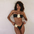 Hot Girl Flower Bikini Set