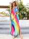 Bali Style Rainbow Beach Dress - MiamiTeenyWeenyBikini.Com