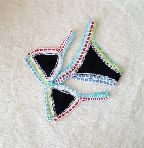 Crochet Bikini Beach - MiamiTeenyWeenyBikini.Com
