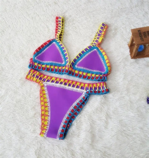 Crochet Bikini Beach - MiamiTeenyWeenyBikini.Com