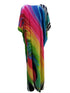 Bali Style Rainbow Beach Dress