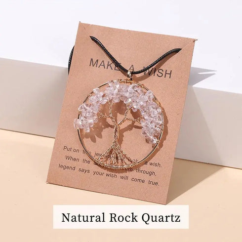 7 Chakras Tree Of Life Pendant