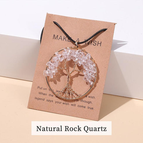 7 Chakras Tree Of Life Pendant