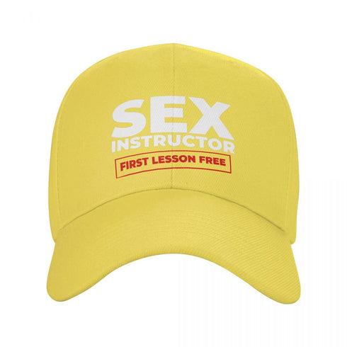 Classic Unisex Sex Instructor Baseball Cap