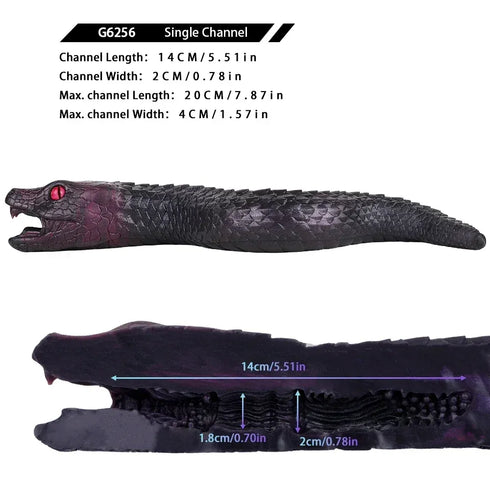 Snake Silicone Male Masturbator - MiamiTeenyWeenyBikini.Com
