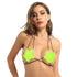 Wet Look Patent Leather Star Bra