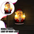 Santa Claus Middle Finger Christmas Night Light - MiamiTeenyWeenyBikini.Com