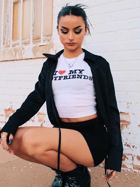 I Love My Boyfriends Top