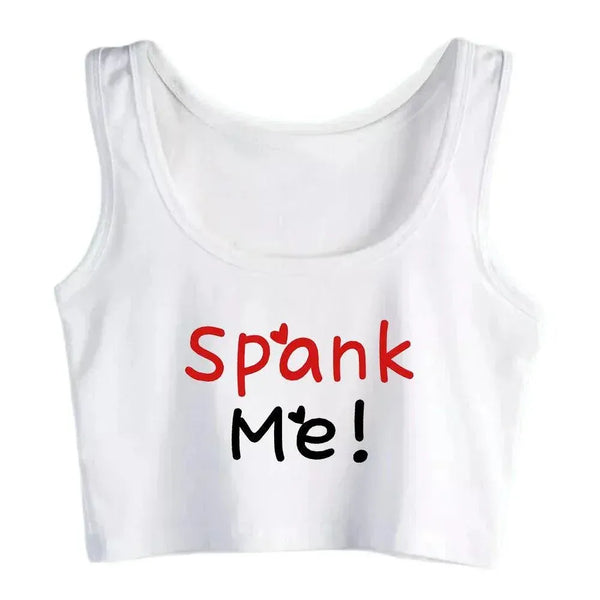 Spank Me Tank Top - MiamiTeenyWeenyBikini.Com