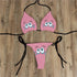 Funny Face Bikini Set