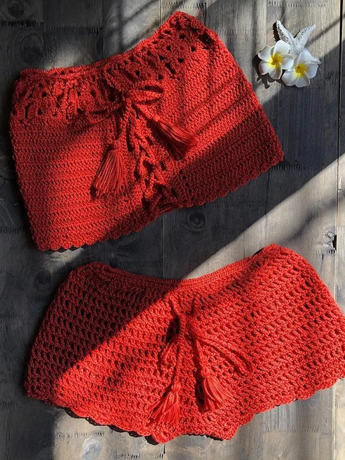 Crochet Bikini Swimwear - MiamiTeenyWeenyBikini.Com