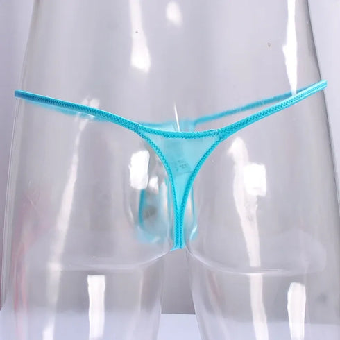 Men's Beach Thong Penis Pouch - MiamiTeenyWeenyBikini.Com