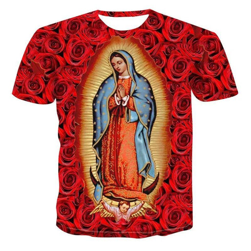 Jesus 3D Print T-Shirt - MiamiTeenyWeenyBkini.Com