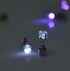 Light Up LED Bling Ear Stud Earrings - MiamiTeenyWeenyBikini.Com