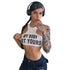 My Body Not Yours Crop Top - MiamiTeenyWeenyBikini.Com