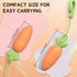 Cute Carrot Vibrating Clitoris Stimulator - MiamiTeenyWeenyBikini.Com