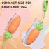 Cute Carrot Vibrating Clitoris Stimulator - MiamiTeenyWeenyBikini.Com