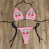 Funny Face Bikini Set