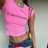 Euro Trash Pink Tee - MiamiTeenyWeenyBikini.Com