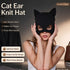 Cat's Ear Knitted Mask Cap - MiamiTeenyWeenyBikini.Com