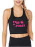 Fill My Pussy Crop Top - MiamiTeenyWeenyBikini.Com