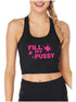 Fill My Pussy Crop Top - MiamiTeenyWeenyBikini.Com
