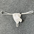 Men’s Hollow Split Thong with Bulge Pouch – Low Waist Erotic G-String Underwear - MiamiTeenyWeenyBikini.Com