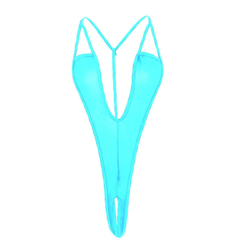 Pure Desire One Piece Backless Bikini - MiamiTeenyWeenyBikini.Com