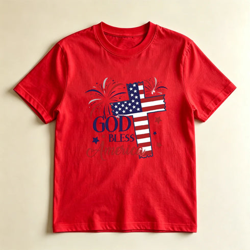 God Bless America T-Shirt - MiamiTeenyWeenyBikini.Com.