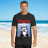 Paws Cat And Mouse Funny Parody Kitten Lover T-Shirt – Oversized Summer Essential