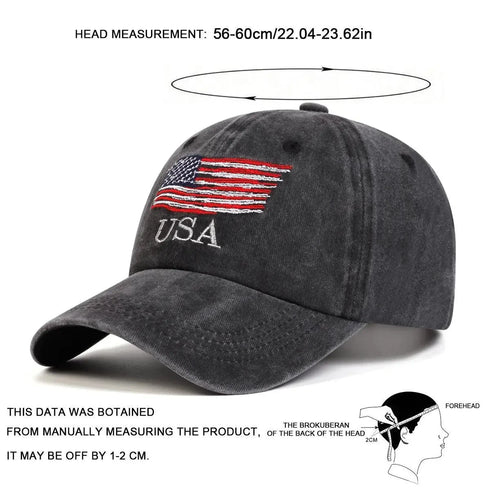 USA Flag Hat - MiamiTeenyWeenyBikini.Com