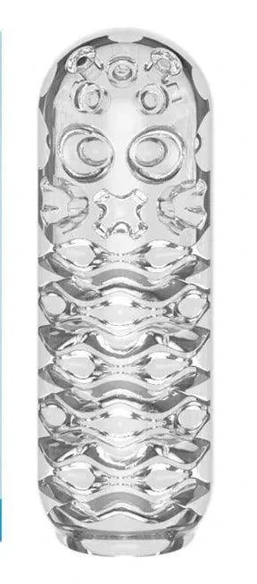 Transparent Silicone Male Masturbation Cup - MiamiTeenyWeenyBikini.Com