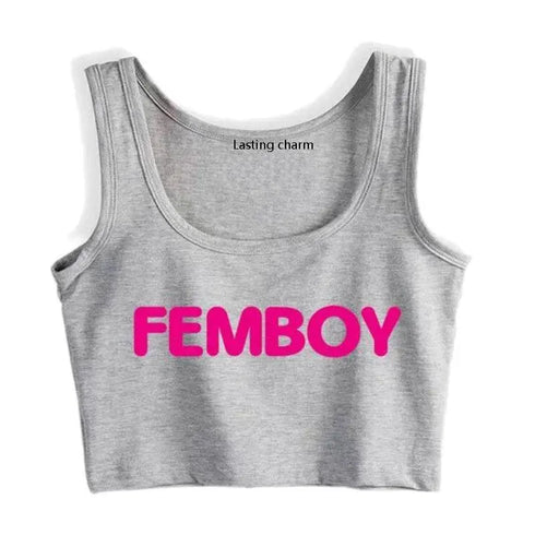 Femboy Crop Top - MiamiTeenyWeenyBikini.Com
