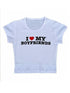 I Love My Boyfriends Top - MiamiTeenyWeenyBikini.Com