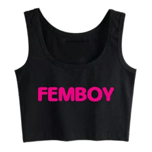 Femboy Crop Top - MiamiTeenyWeenyBikini.Com