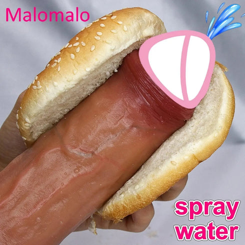 Water Spray Suction Cup Dildo - MiamiTeenyWeenyBikini.Com