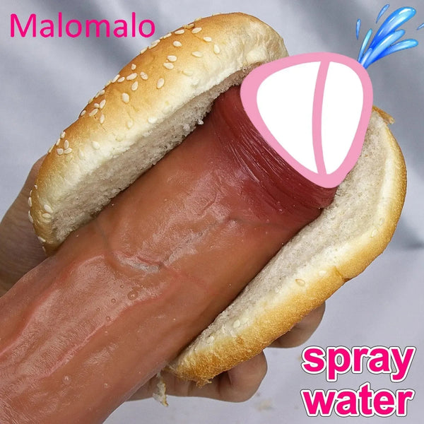 Water Spray Suction Cup Dildo - MiamiTeenyWeenyBikini.Com