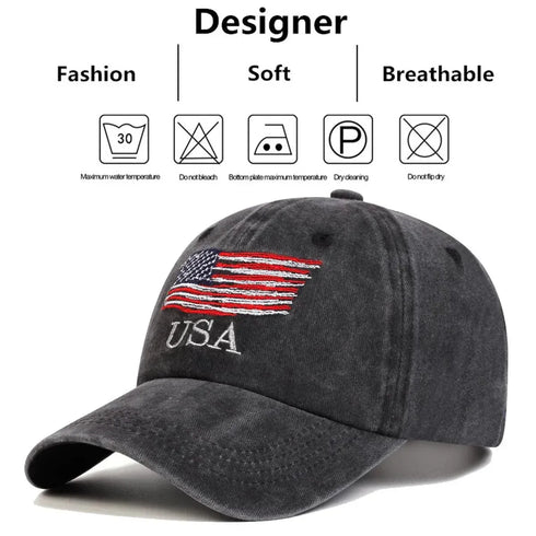 USA Flag Hat - MiamiTeenyWeenyBikini.Com