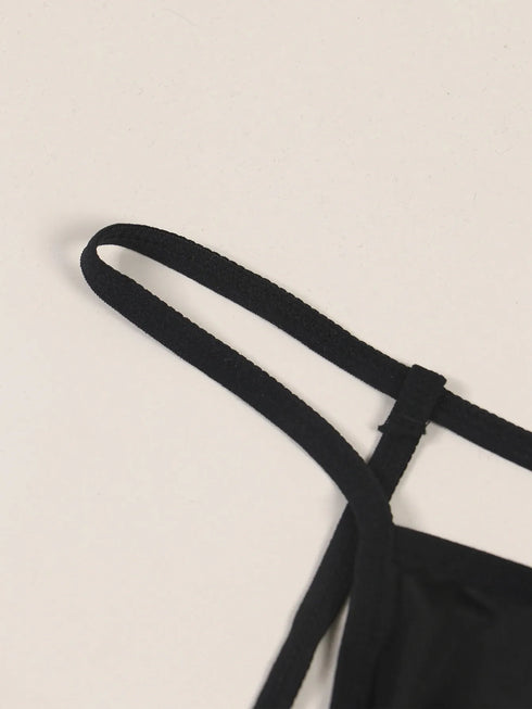 Men's Sexy Bow Thong Underwear - MiamiTeenyWeenyBikini.Com