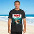 Paws Cat And Mouse Funny Parody Kitten Lover T-Shirt – Oversized Summer Essential