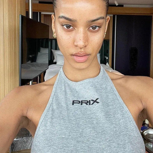 Backless Slim Crop Top