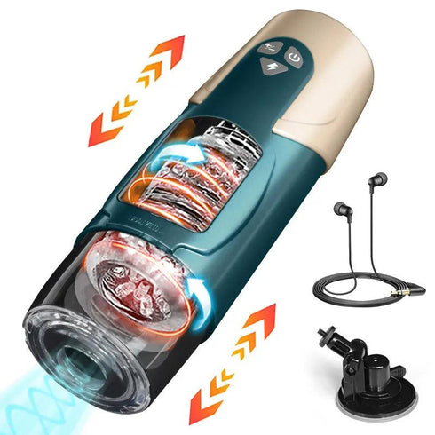 Telescopic Rotation Male Masturbator