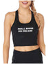 Small Boobs Big Dreams Crop Top - MiamiTeenyWeenyBikini.Com