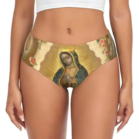 Virgin Of Guadalupe Panties - MiamiTeenyWeenyBikini.Com