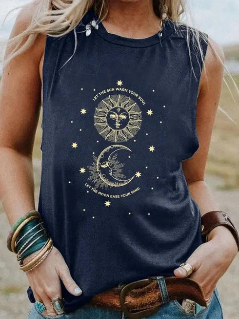 Let The Sun Warm Your Soul Tank Top - MiamiTeenyWeenyBikini.Com