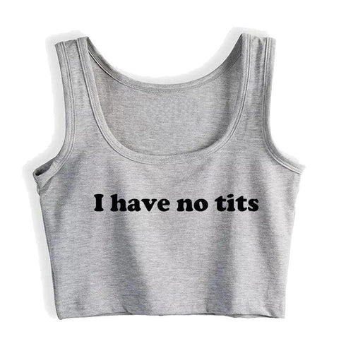 I Have No Tits Top - MiamiTeenyWeenyBikini.Com