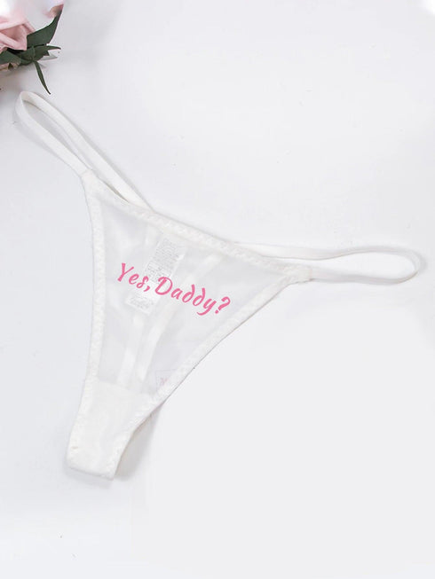 Yes Daddy G-String Panties