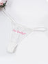 Yes Daddy G-String Panties - MiamiTeenyWeenyBikini.Com