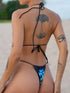 Micro Butterfly Print Bikini - MiamiTeenyWeenyBikini.Com